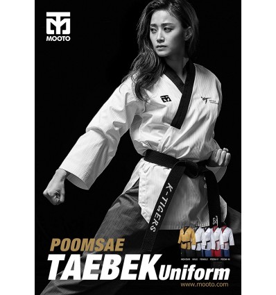 MOOTO DOBOK POOMSAE DAN WT HOMBRE