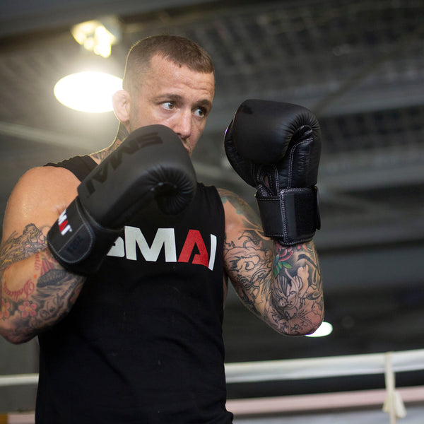 smai boxing guante cuero pro elite85