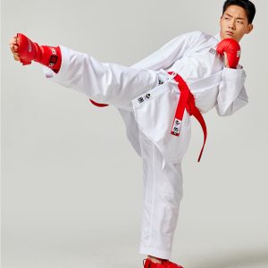 mooto canillera karate con empeine wkf