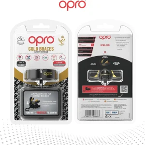 opro bucal gold braces negro