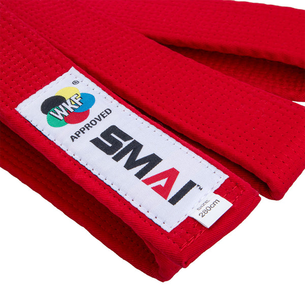 smai cinturon wkf kumite deluxe