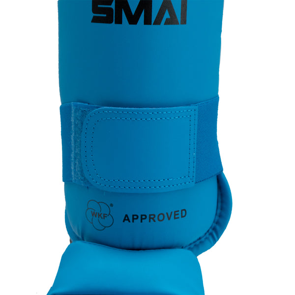 smai canillera karate con empeine wkf