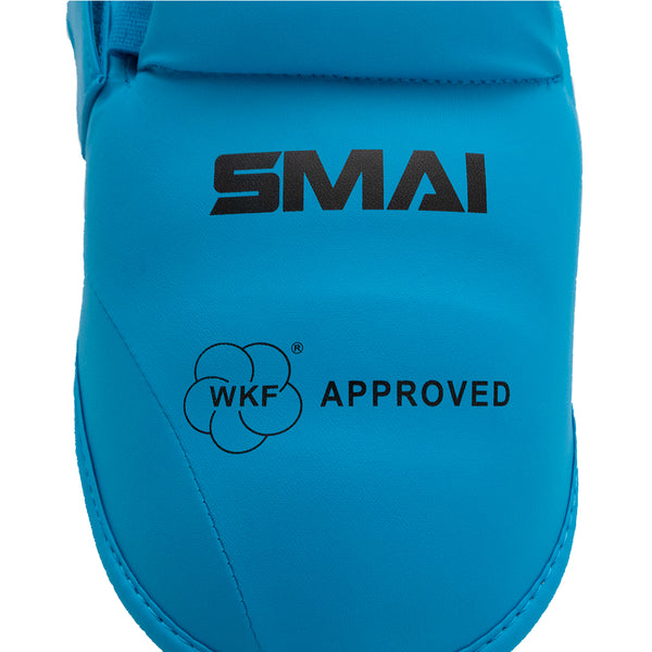 smai canillera karate con empeine wkf