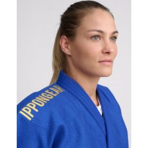 ippon judogi mujer legend2 azul oficial ijf