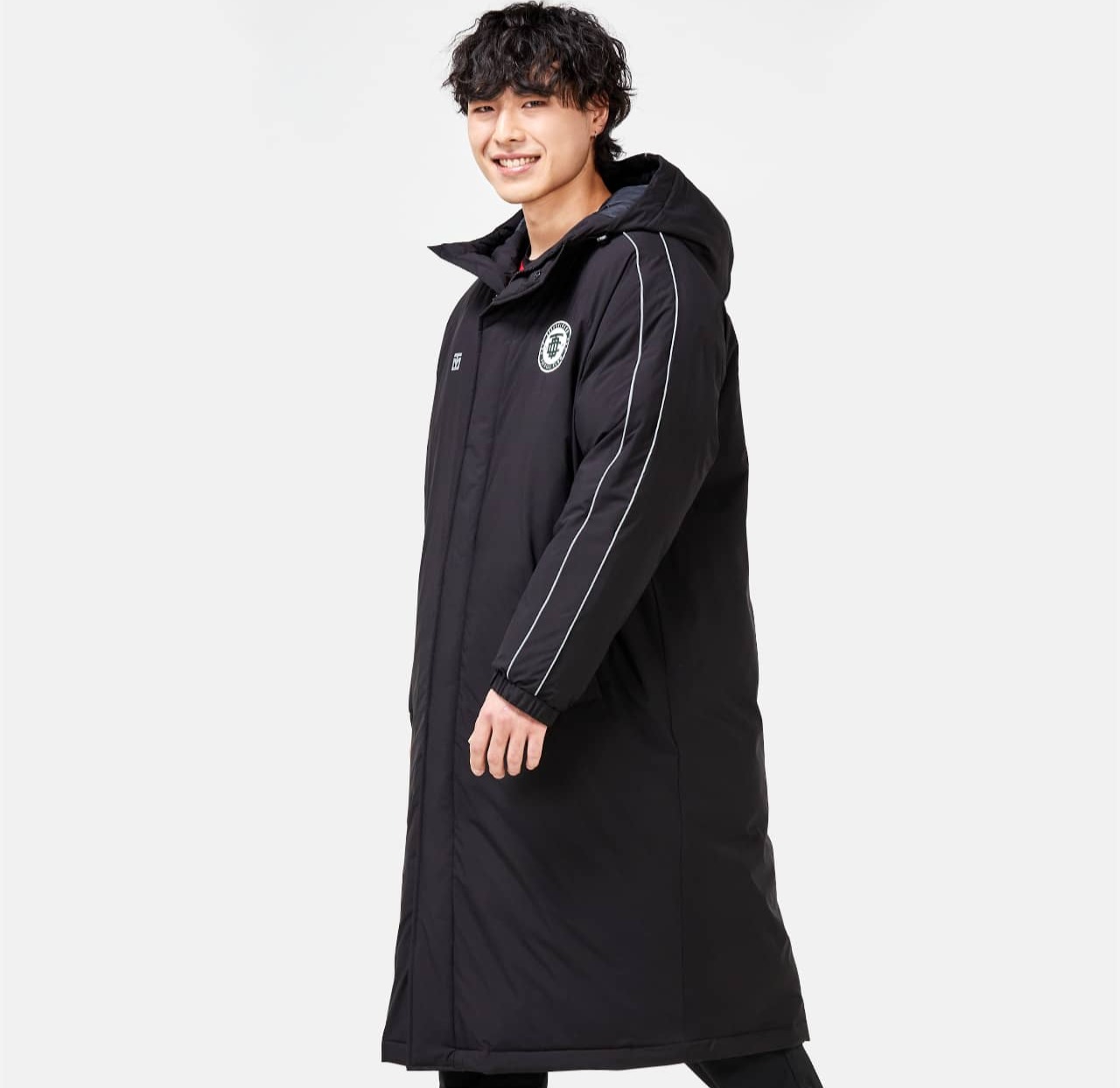 mooto parka solid negra