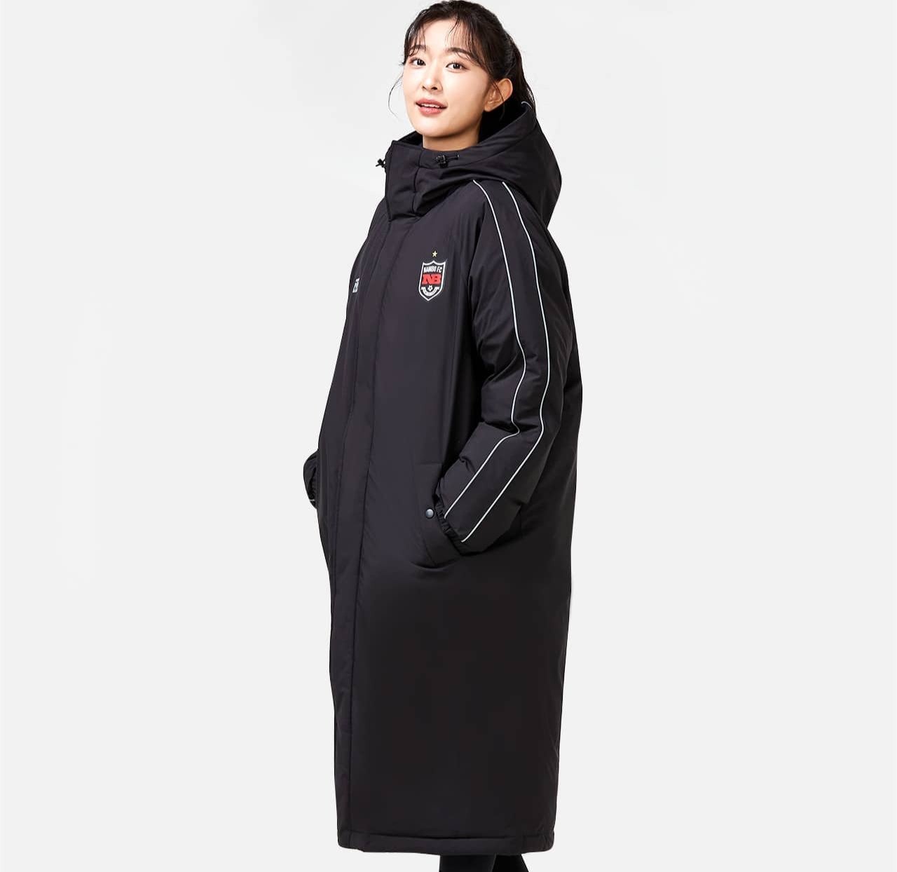 mooto parka solid negra