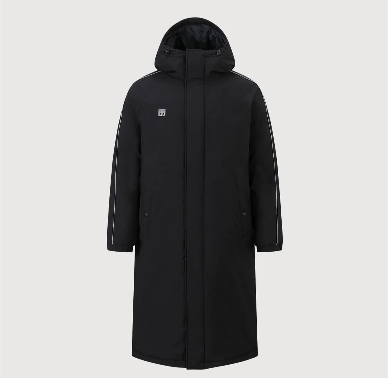 mooto parka solid negra