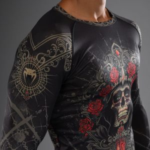 venum polera rashguard santa muerte larga
