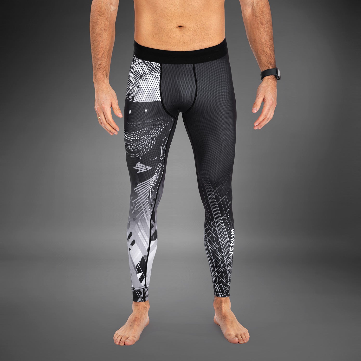 venum calza gorilla hombre negra/blanca