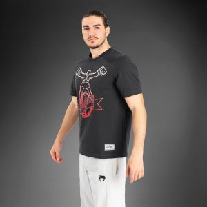 venum polera ufc ulti man gris/rojo