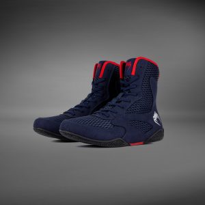 venum zapatilla de boxeo contender azul/rojo