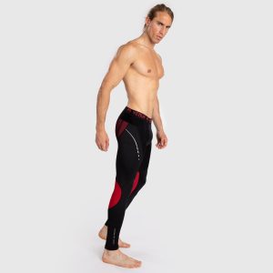 venum calza adrenaline hombre negra/rojo