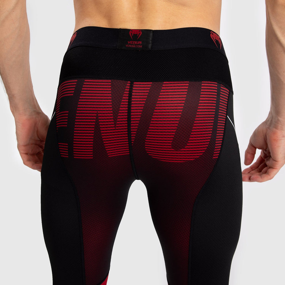 venum calza adrenaline hombre negra/rojo