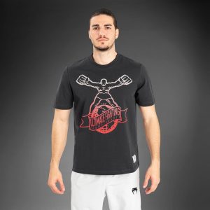venum polera ufc ulti man gris/rojo