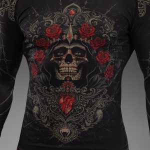 venum polera rashguard santa muerte larga