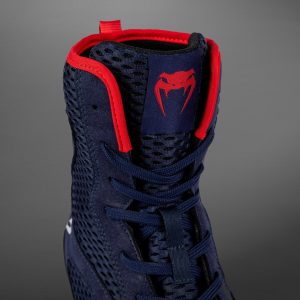 venum zapatilla de boxeo contender azul/rojo