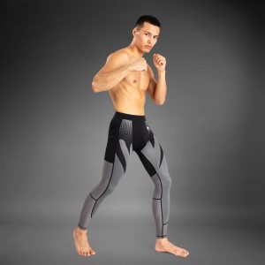 venum calza attack hombre gris/negra