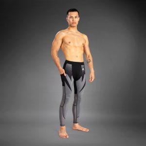venum calza attack hombre gris/negra
