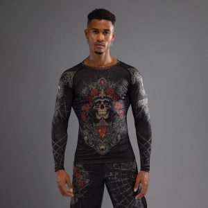 venum polera rashguard santa muerte larga