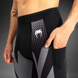 venum calza attack hombre gris/negra