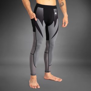 venum calza attack hombre gris/negra