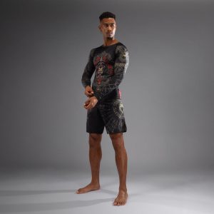venum polera rashguard santa muerte larga