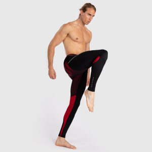 venum calza adrenaline hombre negra/rojo