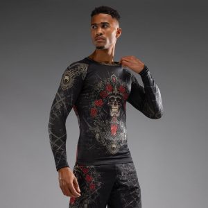 venum polera rashguard santa muerte larga