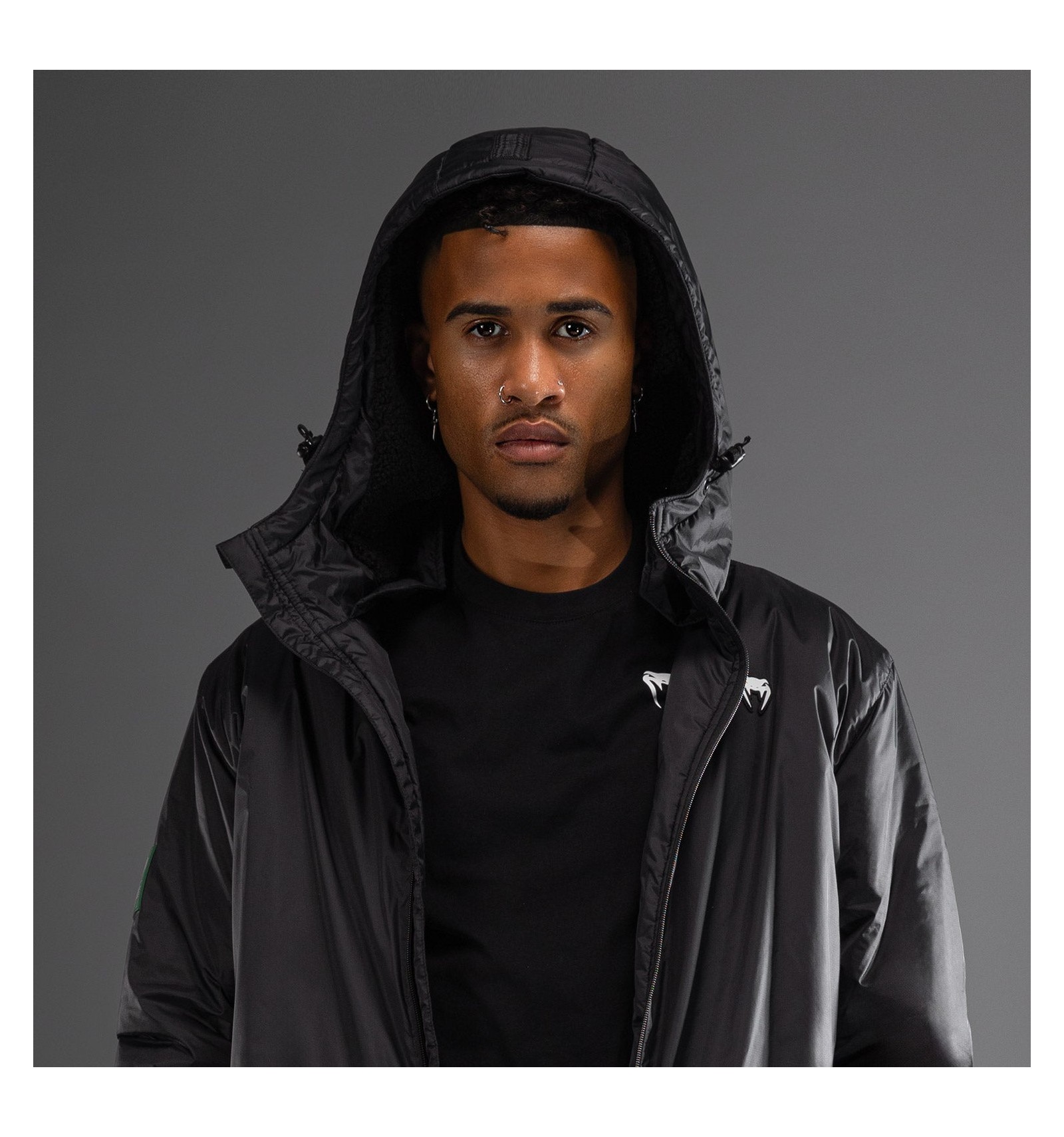 venum parka urban larga negra