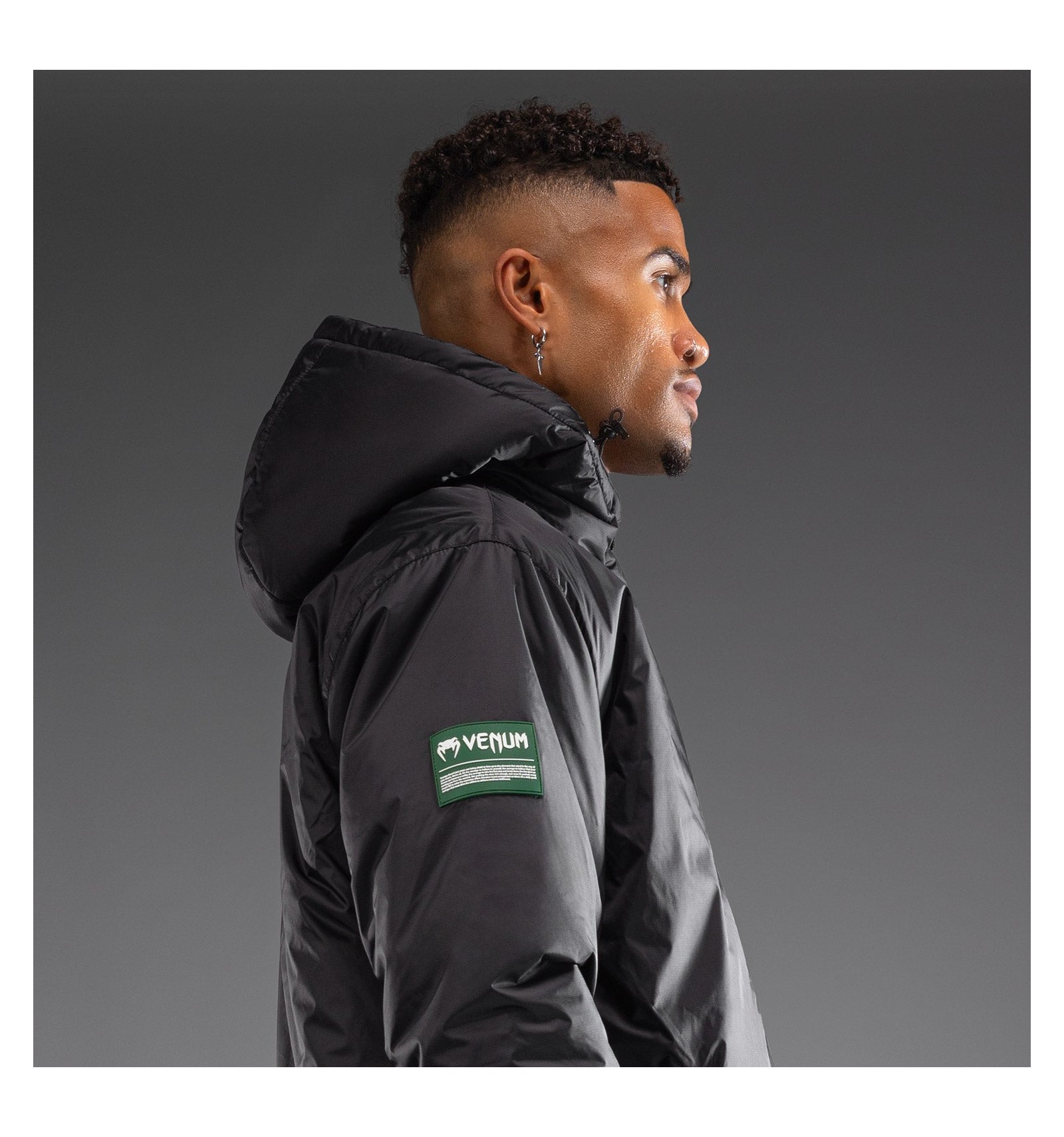 venum parka urban larga negra