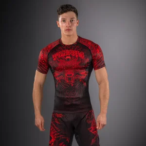 VENUM POLERA RASHGUARD WOLF ATACK MANGA CORTA